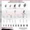 Service Caster 3 Inch Thermoplastic Rubber Wheel 1-3/8 Grip Ring Stem Caster with Brake SCC SCC-GR05S310-TPRS-SLB-716138 - alternate 2
